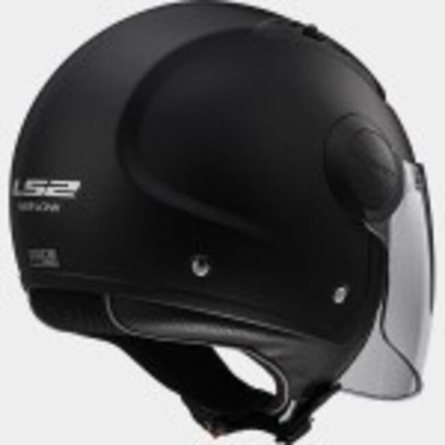 Casco Jet Ls2 Of562 Airflow Nero Opaco